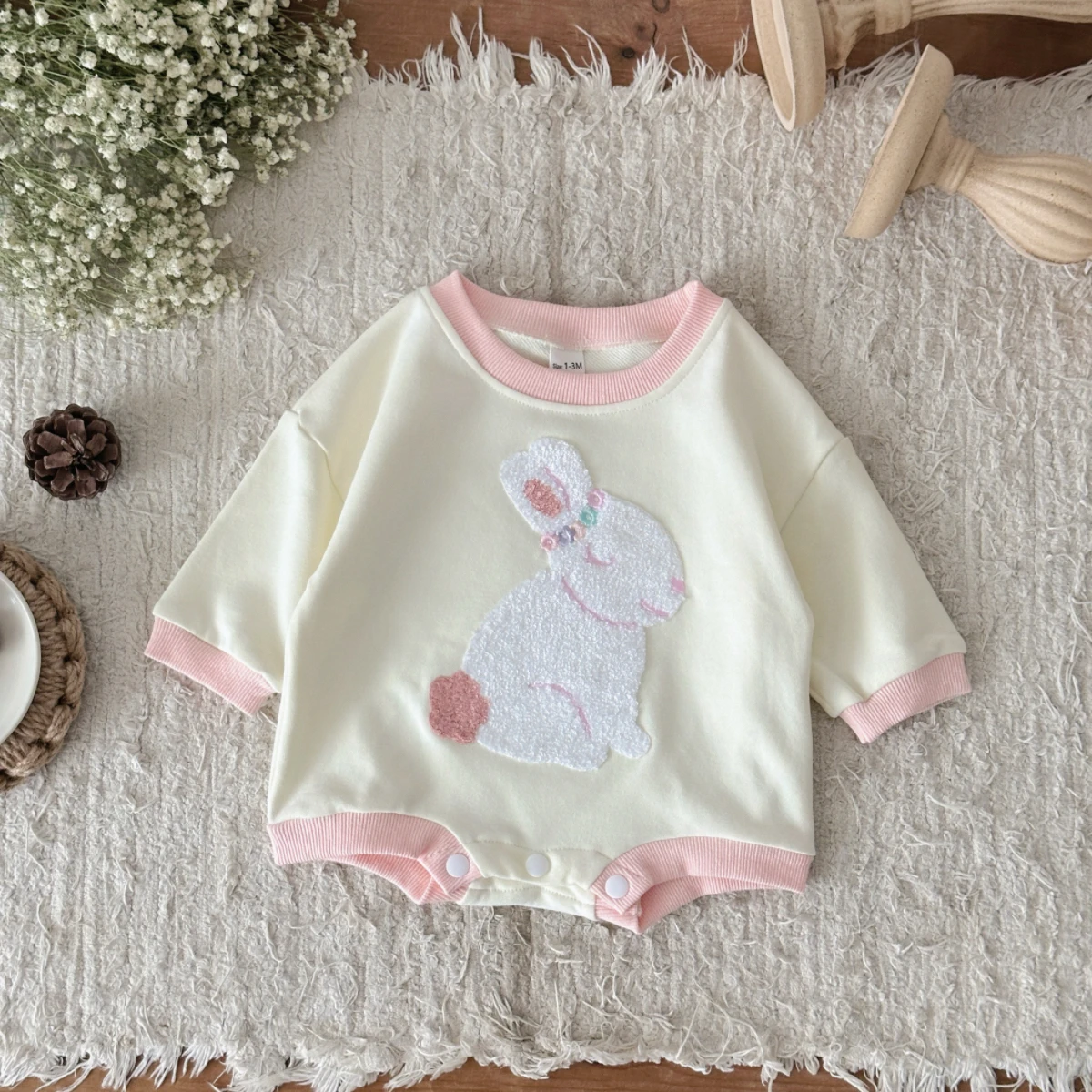 Newborn Baby Girls Cute Animal - Newborn Baby Girl Romper Floral ulasan dan harga