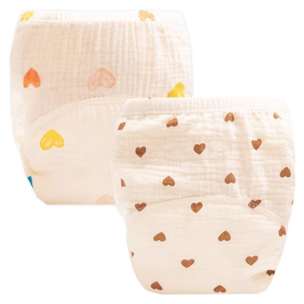 Soft Cotton Gauze Training Pan - Toddler Training Pants Leak Proof ulasan dan harga