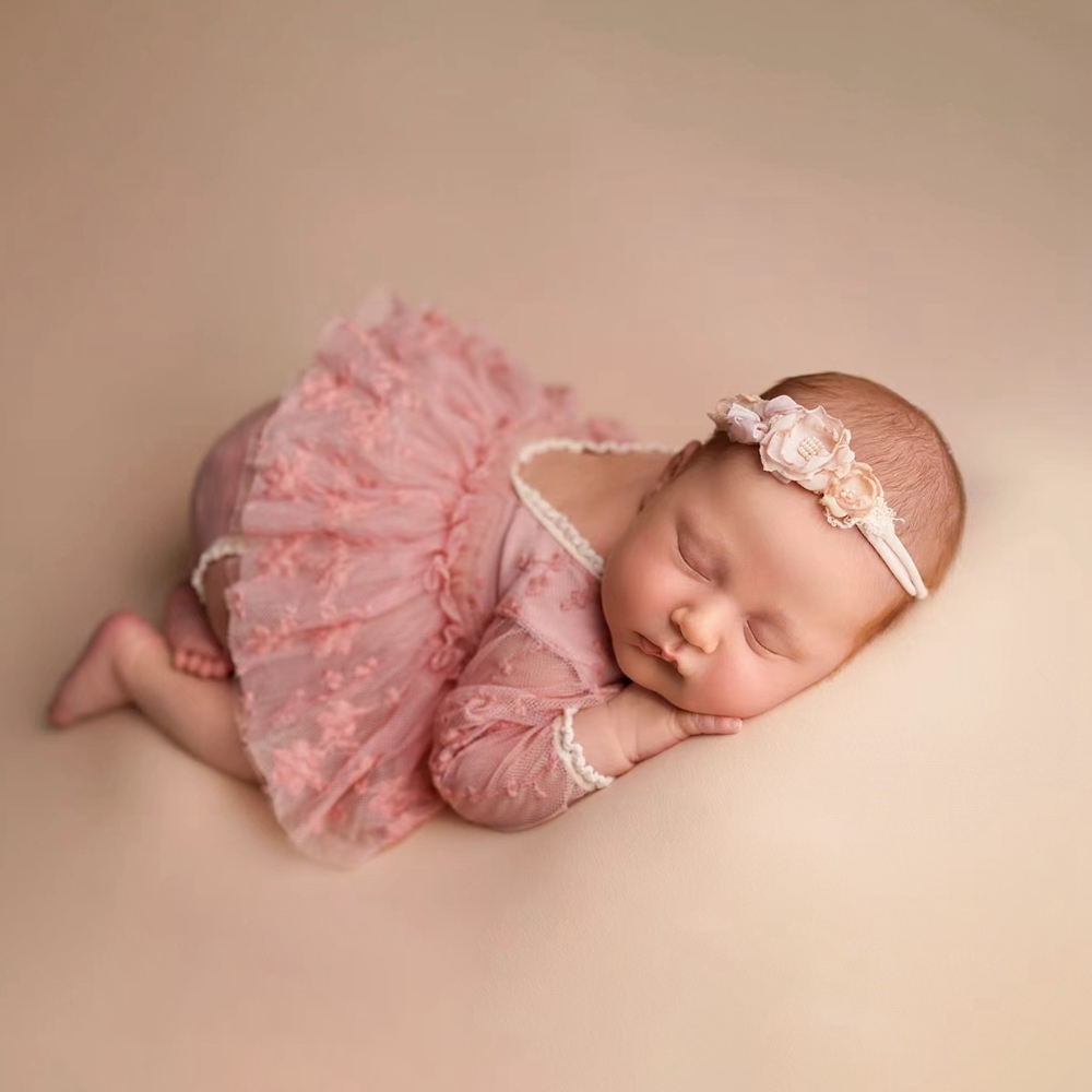 Baby Girl Tutu Dress Pink Lace - Newborn Baby Girl Romper Floral ulasan dan harga