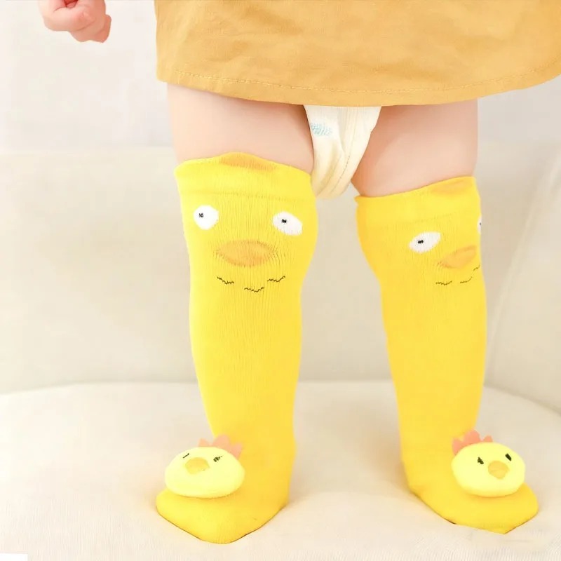 Winter Thick Cotton Kids Long  - Unisex Baby Socks Non Slip ulasan dan harga